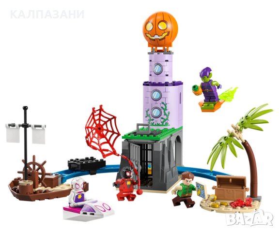 LEGO® Spidey 10790 - Отборът на Спайди във фара на Зеления гоблин, снимка 3 - Конструктори - 41861886