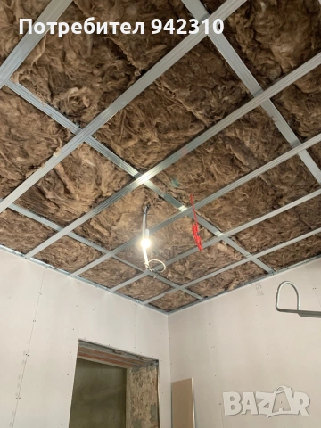 Сухо строителство,монтаж на гипсокартон,шпакловка и машинно боядисване, снимка 10 - Монтажи - 53270084