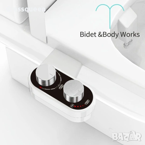 4784 Хигиенна приставка за тоалетна чиния с двоен режим – нежна грижа за жените и ежедневна свежест