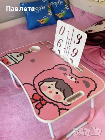 Детска масичка с чекмедже и място за чаша, снимка 1 - Други - 42665975