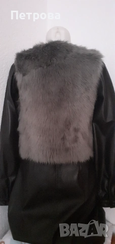 Кожен елек, снимка 3 - Елеци - 53737214