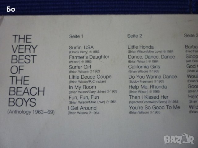 грамофонни плочи Beach Boys, снимка 3 - Грамофонни плочи - 39657484