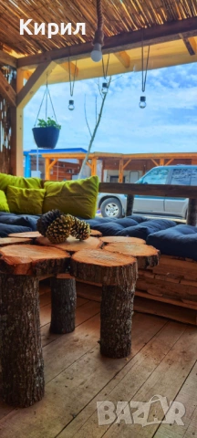 Стационарнa караванa с голям навес на Градина, снимка 9 - Каравани под наем - 53219305