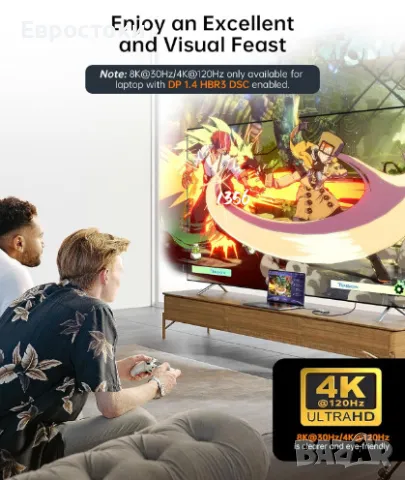 USB хъб NOVOO RM8 USB C HUB, 8-в-1 докинг станция USB-C, USB-A, HDMI, PD 100W, VGA, снимка 8 - Кабели и адаптери - 48270211