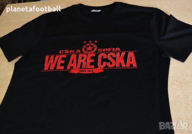 Нова тениска WE ARE CSKA!Тениска ЦСКА!, снимка 3 - Фен артикули - 34013761