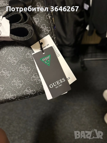 GUESS Чанта за през рамо тип преметка 'MILANO CROSSBODY FLAT', снимка 3 - Чанти - 53715209