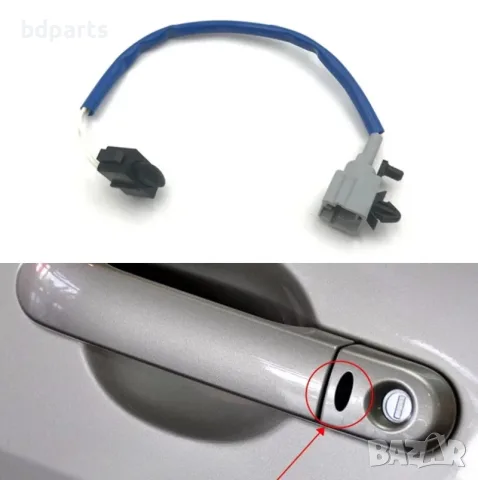Бутон Entry Go за отваряне на врата, Nissan, Qashqai J10, Tiida, Micra, снимка 2 - Части - 56141932