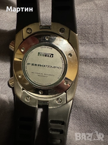 Автоматичен часовник Pirelli - PZeroTempo - Дайвър 300 метра, снимка 5 - Мъжки - 52440157
