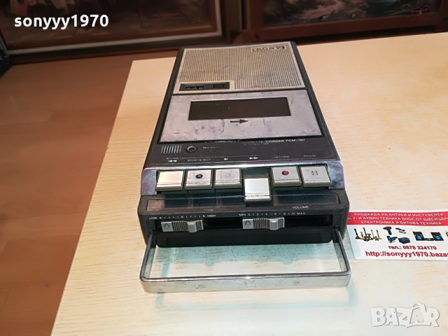 SONY TCM-767 1103221139, снимка 1 - Радиокасетофони, транзистори - 36066961