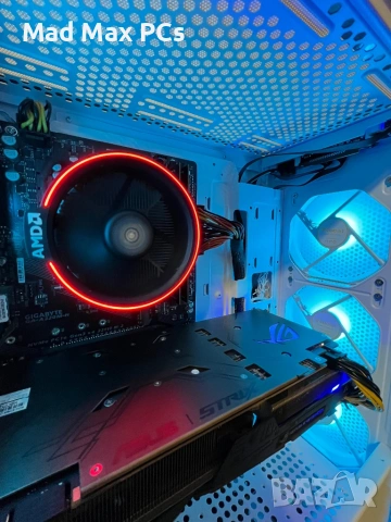 Геймърски компютър Ryzen 5 2600X/ GTX 1070 Ti/ Ram 16GB/ SSD 240GB+1TB, снимка 7 - Геймърски - 53660494