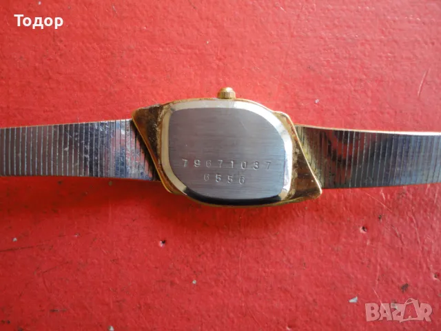 Позлатен швейцарски часовник GM, снимка 4 - Дамски - 48423093