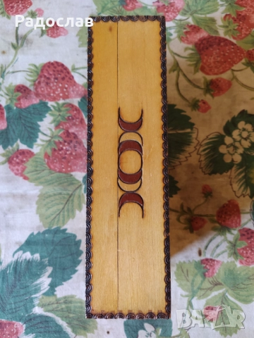 стара дървена кутия , снимка 5 - Декорация за дома - 51588774