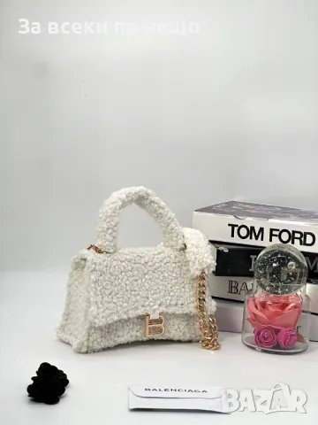 Balenciaga Дамска Плюшена Чанта Баленсиага👜Дамска Пухкава Чанта Баленсиага Код D1587, снимка 6 - Чанти - 48595104
