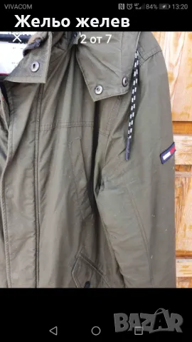 Парка мъжка, Tomy. Denim  xxl , снимка 3 - Якета - 47725681