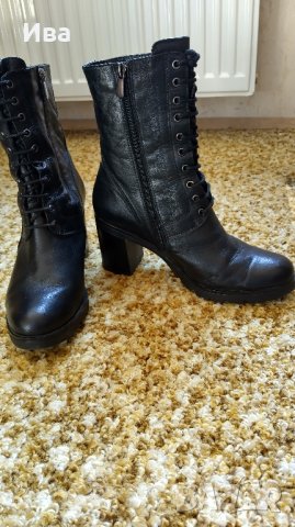 Дамски боти от естествена кожа, снимка 3 - Дамски боти - 42138317