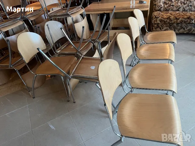 Стол трапезен желязна рамка, снимка 5 - Столове - 47819567