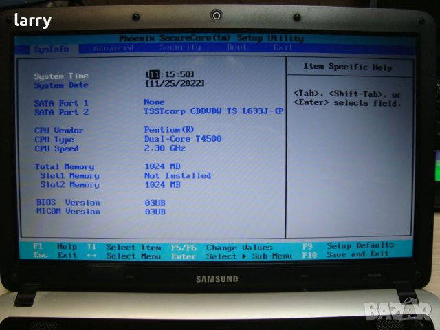 Samsung RV508 лаптоп на части, снимка 4 - Части за лаптопи - 38792832