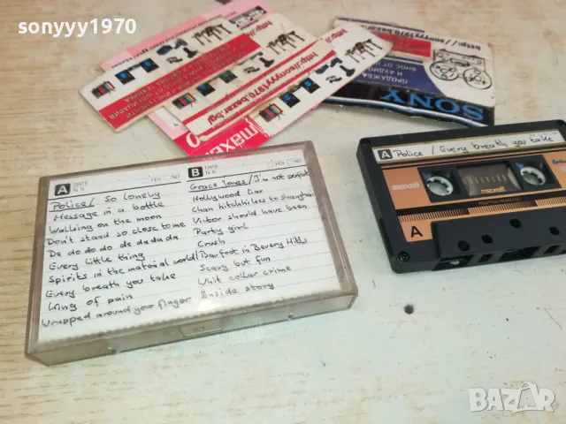 MAXELL XL II 90 POLICE/GRACE JONES ВНОС SWISS 2111241602, снимка 2 - Аудио касети - 48054135