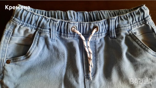 къси дънкови панталонки за момче, ръст 152см, 11/12г, снимка 6 - Детски къси панталони - 41657875