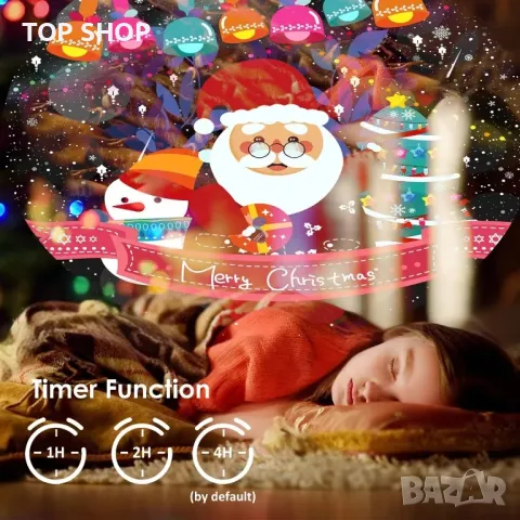 Galaxy проектор планетариум с метеор ефект 4к звезден прожектор, снимка 4 - Детски нощни лампи - 49093072