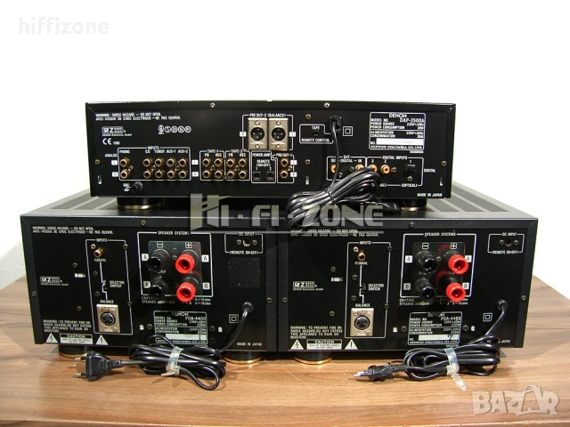  Комплект  Denon dap-2500a / poa-4400 , снимка 11 - Ресийвъри, усилватели, смесителни пултове - 53708244
