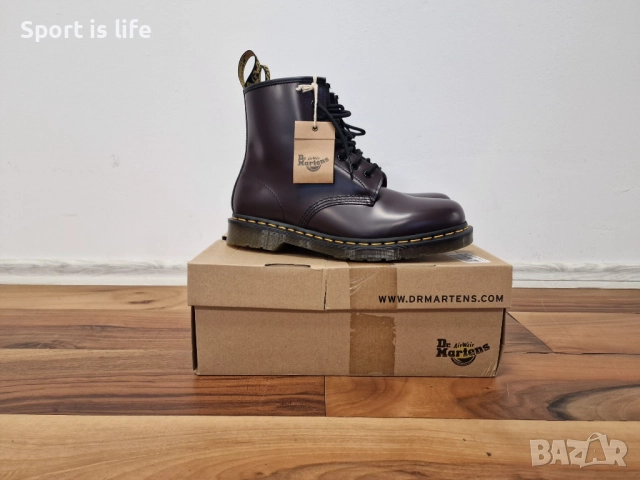 Dr. Martens Кубинки 1460 Burgundy Smooth, 42 EU