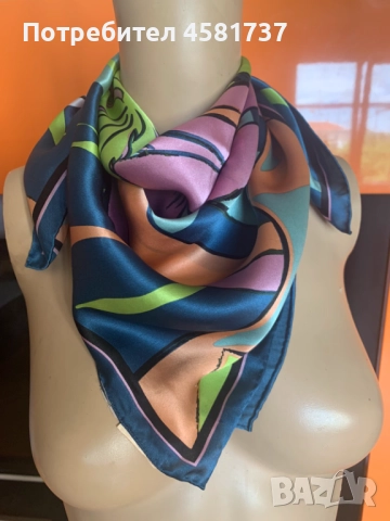 Копринен шал Beck Söndergaard, снимка 3 - Шалове - 51976528