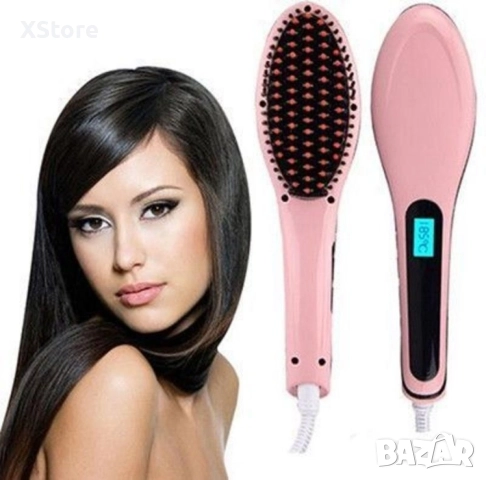 Четка за изправяне на коса Luxury , снимка 9 - Аксесоари за коса - 52592888