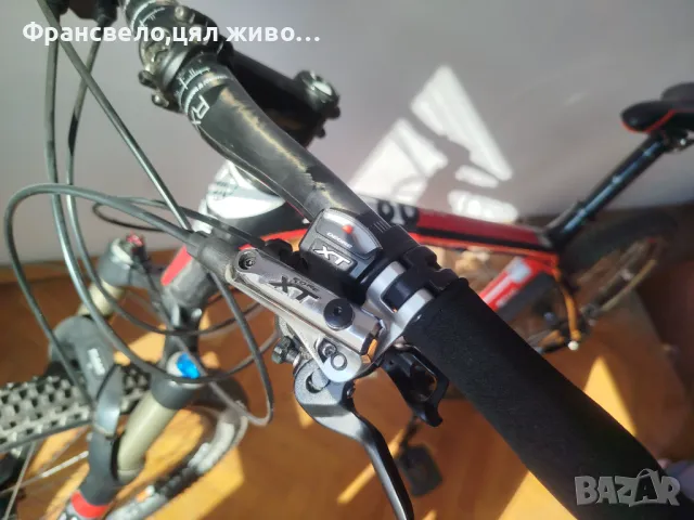 26 цола карбон велосипед колело като ново 3 по 10 скорости , снимка 2 - Велосипеди - 49282479