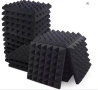 24 бр. пирамидални акустични панели 30×30×5 см Акустична пяна Шумоабсорбираща, снимка 6