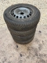 Зимни гуми 165/70/14 със джанти Фиат, снимка 1