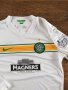 Nike FC Celtic Glasgow Hoops Third 2014/2015 - футболна мъжка блуза КАТО НОВА , снимка 2
