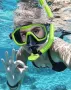 Нови Маска и сух шнорхел за шнорхелинг – 2 броя комплект за море плаж, снимка 8
