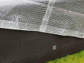 Покривало – платнище подсилено LENO CRISTAL 2 x 3m, 100гр/м2, прозрачно, снимка 6