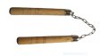  Нунчаку  Класическо дървено нунчаку .  Nunchaku stick., снимка 1 - Други спортове - 41248813