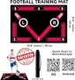 Нова Футболна тренировъчна постелка XL 90x60 + чорапи + чанта + App, снимка 2