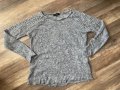 Сиво плетиво , снимка 1 - Блузи с дълъг ръкав и пуловери - 40936431