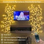 Умни лампички за домашен декор от клонки, 144 LED, приложение и дистанционно, синхронизирне с музика, снимка 5
