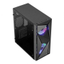 Кутия за компютър Aerocool Glider Cosmo Черна ATX Middle Tower, снимка 2