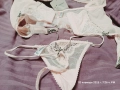 Розов комплект - сутиен, колан със жартиери и прашки , снимка 12