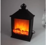 LED камина фенер за декорация, ефект на горящ огън, снимка 2