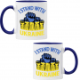 Чаша I STAND WITH UKRAINE,спрете войната, подкрепям Укркайна, снимка 3