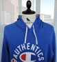 Champion Mens  Blue Hoodie - страхотен мъжки  син суичър размер L, снимка 2
