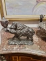 Уникална антикварна метална фигура чугун , снимка 2