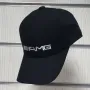 Нова шапка с козирка на автомобилната марка Mercedes AMG (Мерцедес) с бяло лого, снимка 2
