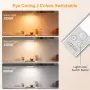 Gritin LED лампи за шкафове 2 броя – 26 см, сензор за движение, USB-C, снимка 3