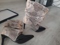 Нови боти със змийски принт , снимка 2