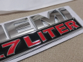 Метална и Пластмасова релефна емблема хром или черна ХЕМИ 5.7 литра HEMI 5.7 liter за кола джип, снимка 8