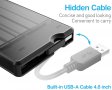 ineo 2,5" USB 3.0 кутия за твърд диск,7 и 9,5 мм SATA HDD/SSD с поддържка на UASP , снимка 2