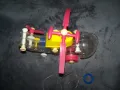 Стара соц играчка прозрачен хеликоптер, вертолет., снимка 7